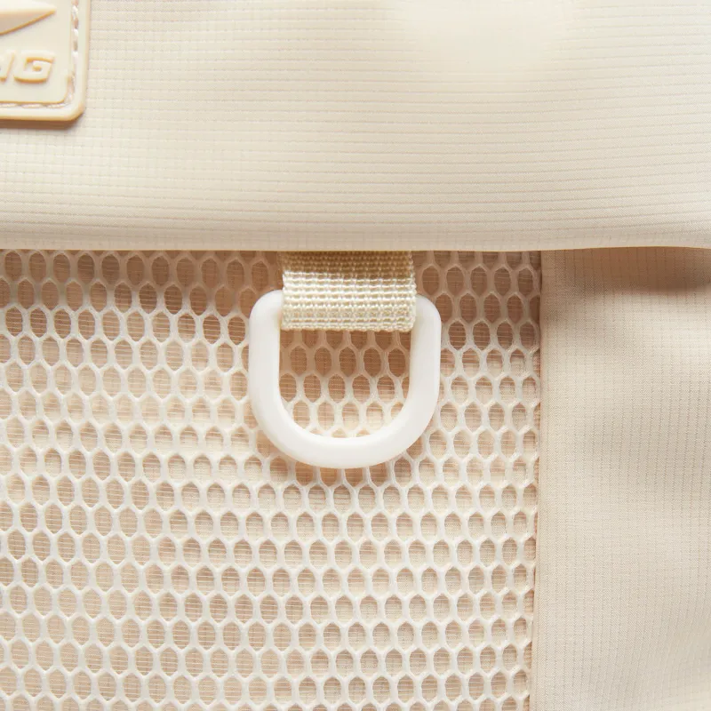LiNing Sports Life Collection Polyester Backpack Unisex Eggnog Cream Gray-6
