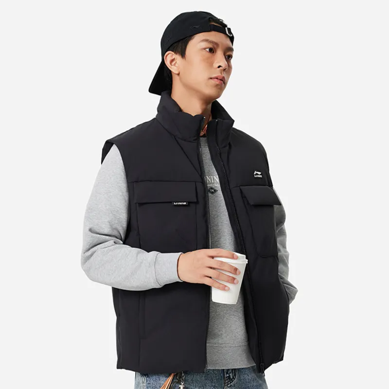 LiNing Sports Trend Series Vest Men Black-7