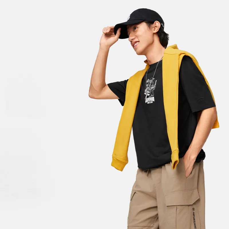 LiNing x Disney T Shirt Men's Black-2