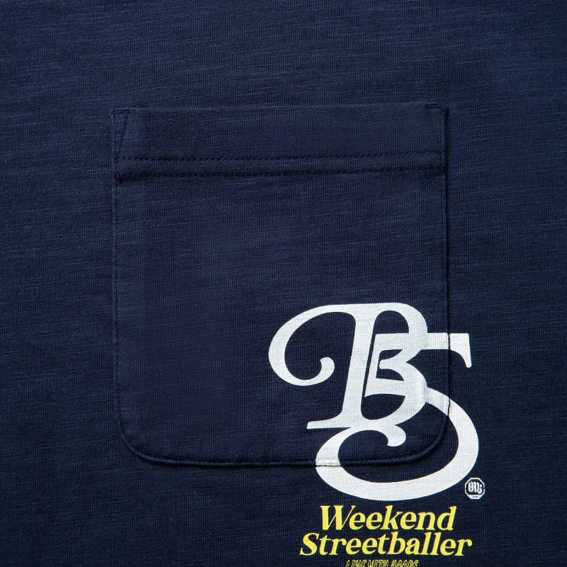 LiNing T Shirt Men's Dark Marine Blue-4