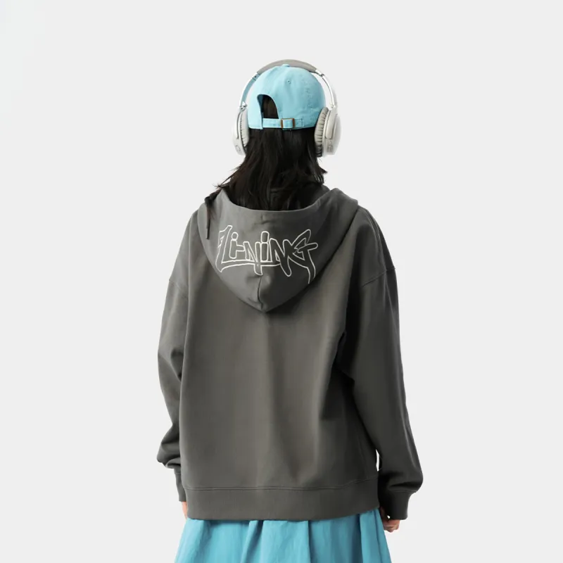LiNing Sports Life Collection Sweatshirt Unisex Road Gray-2