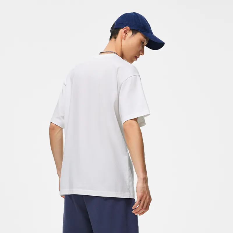 LiNing Sports Life Collection T Shirt Men's White-5