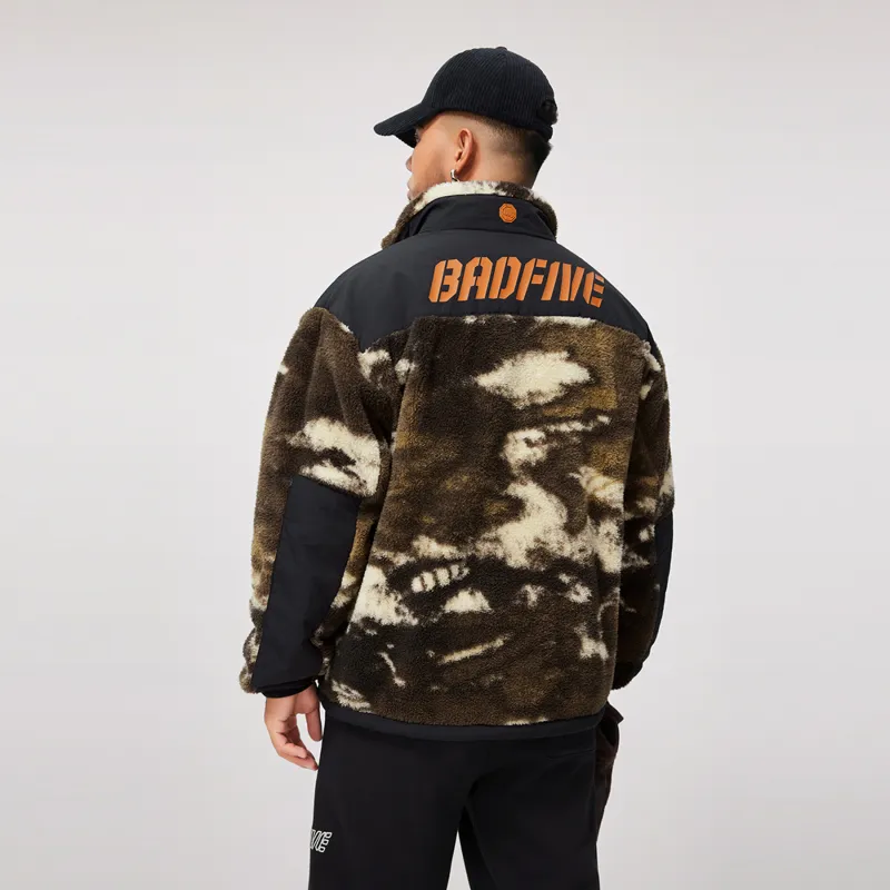LiNing BadFive Jackets Coats Men's Full Camouflage Print/Black-6
