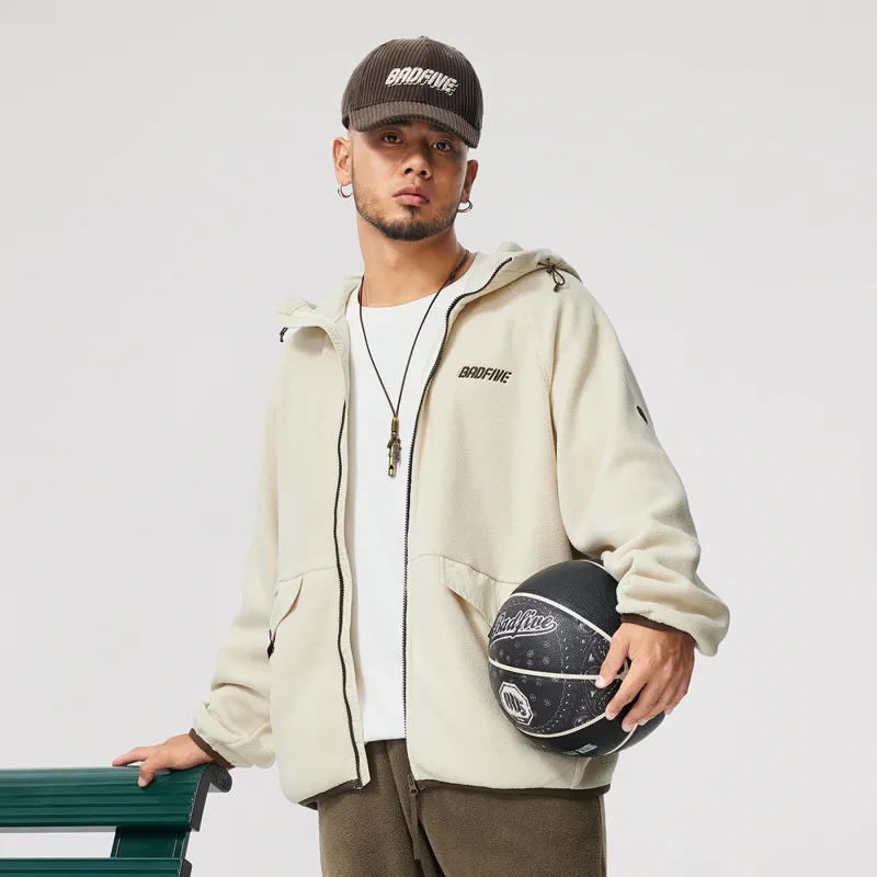 LiNing Badfive Jackets Coats Men's Stone White Gray-6