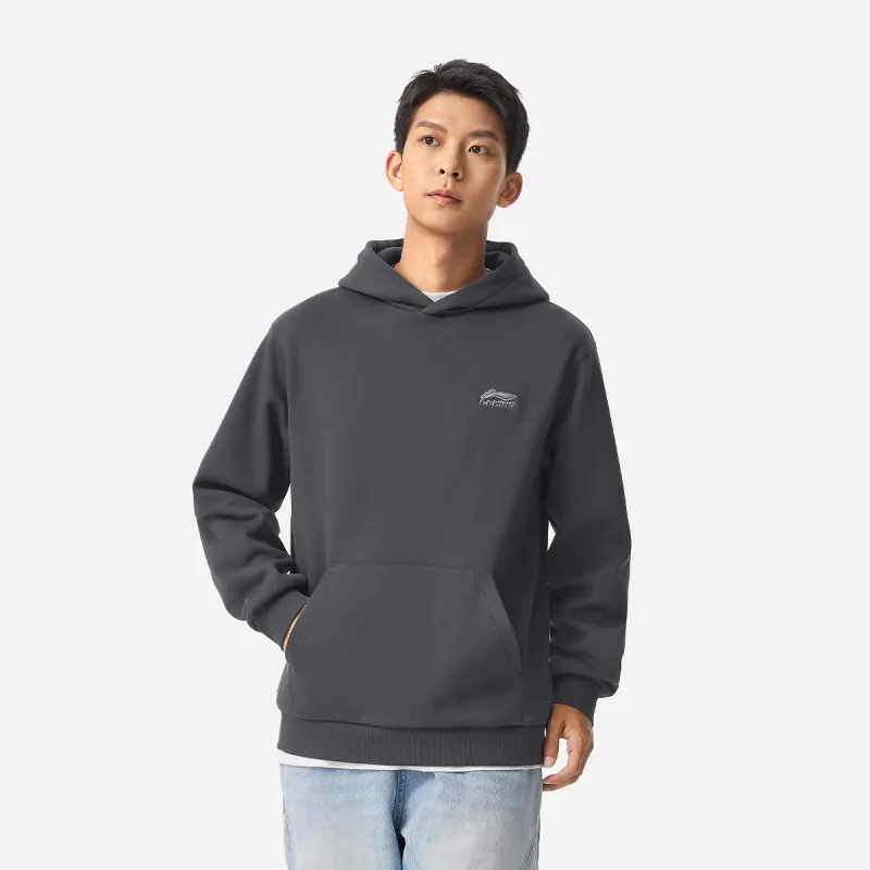 LiNing Sports Fashion Collection Sweatshirt Unisex Magnet Gray-5