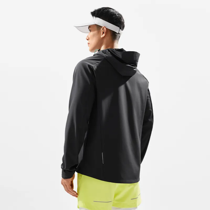 LiNing Running Collection Jackets Coats Men Black-7