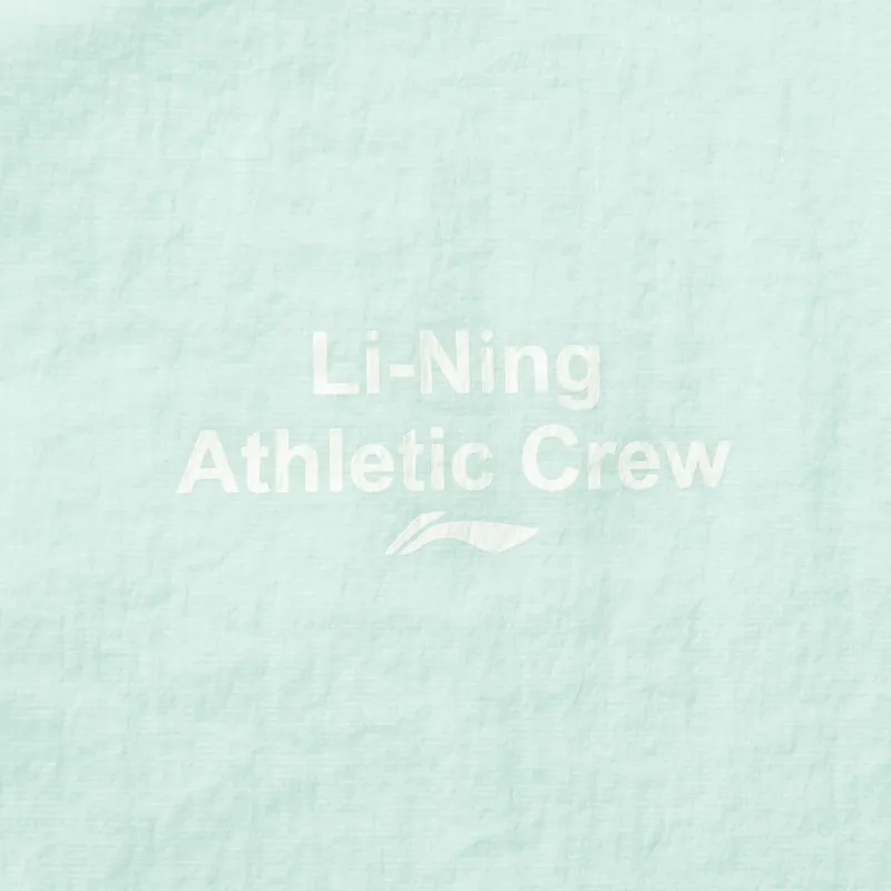 LiNing Fitness Collection Comprehensive Training Collection Trench Coat Women's Light Ice Blue-3