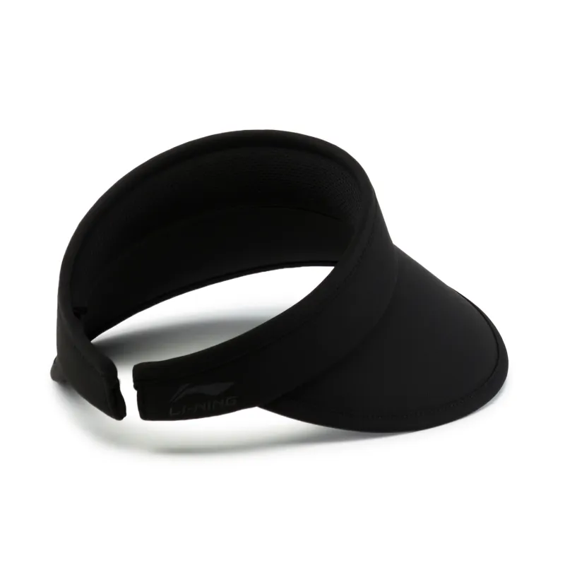 LiNing Sports Life Collection Polyester Sun Protection Hats Unisex Black-1