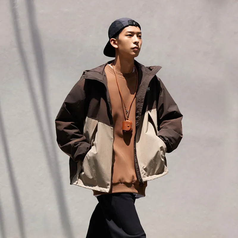 LiNing Lotus Leaf Jacket Men's Black Brown-4