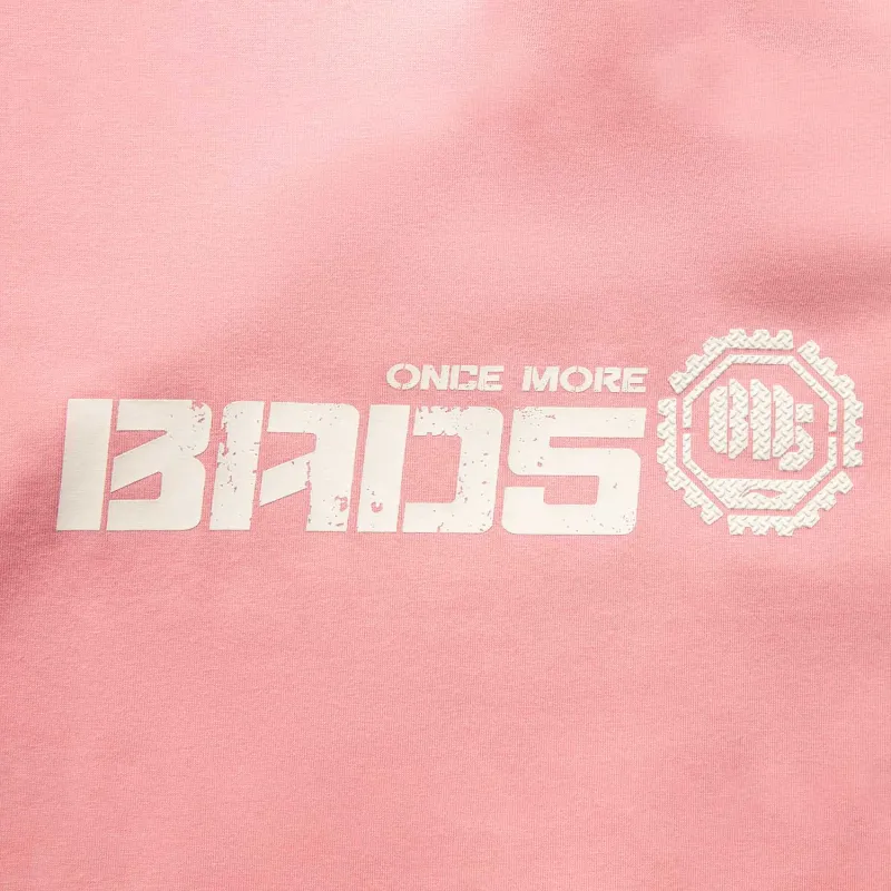 LiNing Basketball Collection T Shirt Men's Apricot Pink-3