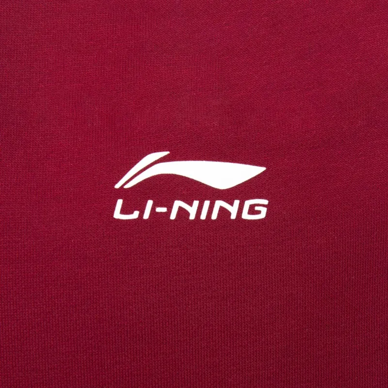 LiNing Sports Life Collection Sweatshirt Unisex Bicycle Red-4