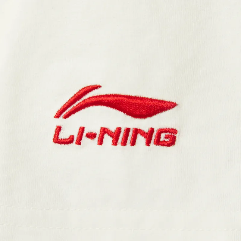 LiNing Rijin Doujin Collection T Shirt Men's Ecru-4