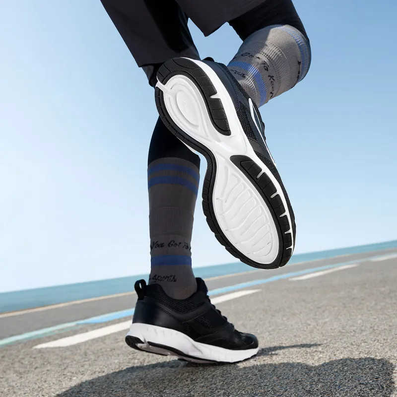 LiNing R037 Shock Absorbers Slip Resistant, Abrasion Resistant, Breathable Low Top Running Shoes Men's Black-7