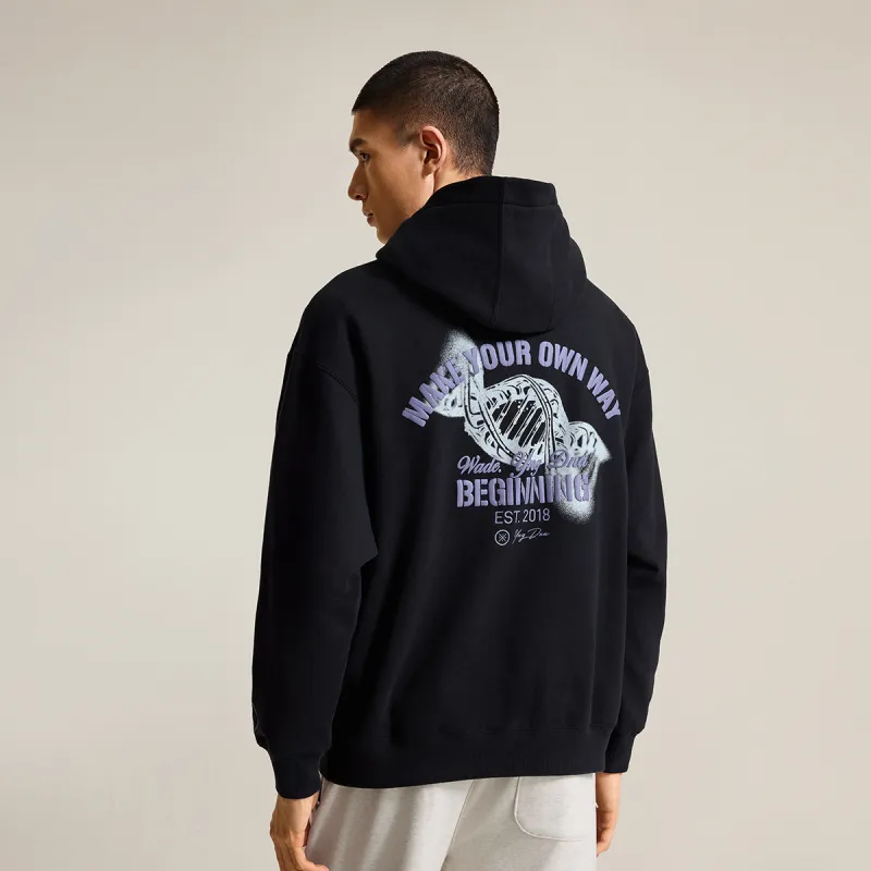 LiNing x YNG DNA WOW Sweatshirt Men's Black-3
