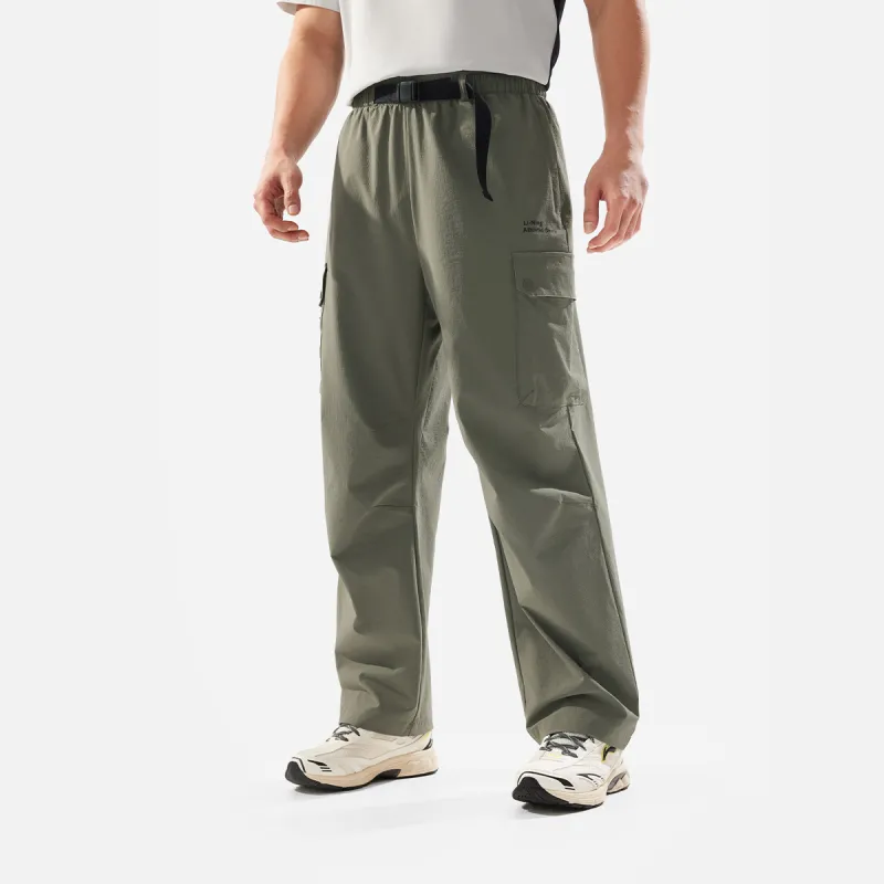 LiNing Fitness Series Sports Pants Men's Tea Green-2