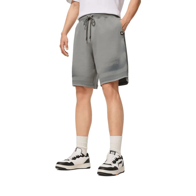 LiNing Casual Shorts Men's Iron Asphalt Gray-2