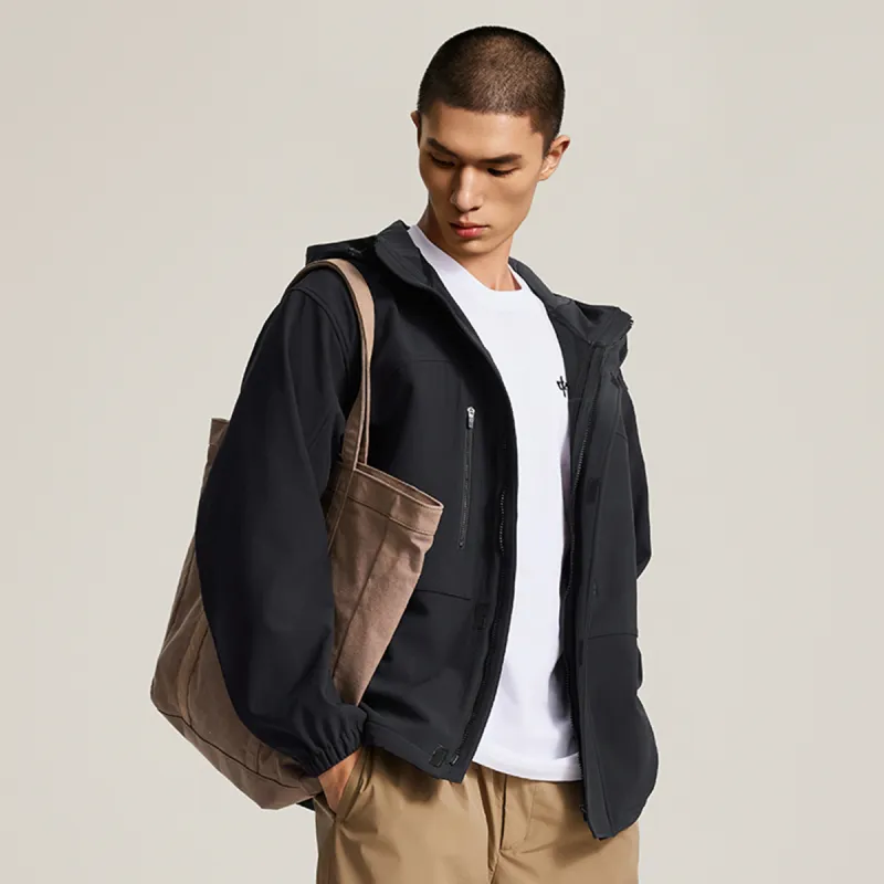 LiNing WOW Trench Coat Men Black-5