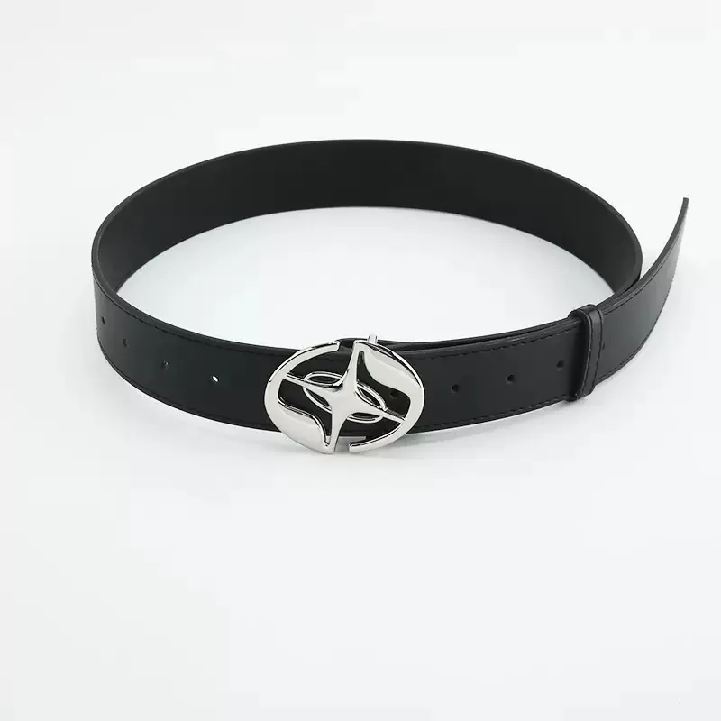 PISHUSHU PU Leather Belts Women's 3.8cm-1