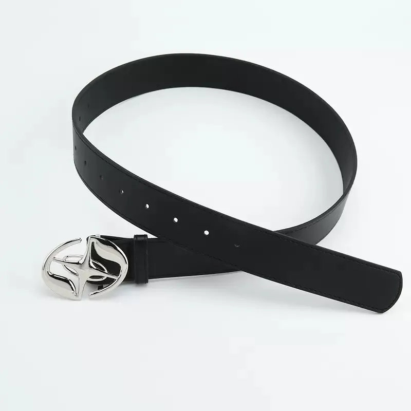 PISHUSHU PU Leather Belts Women's 3.8cm-2
