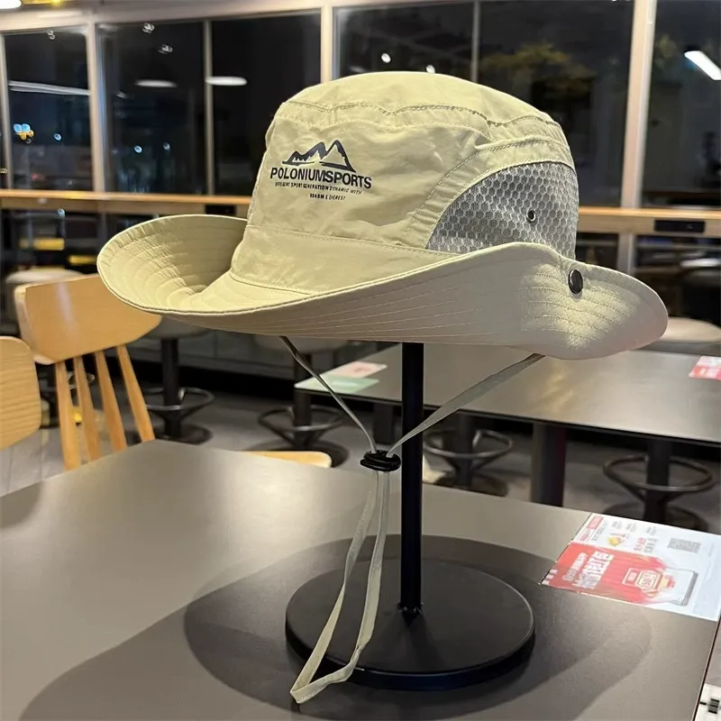PISHUSHU Polyester Bucket Hats Unisex-4