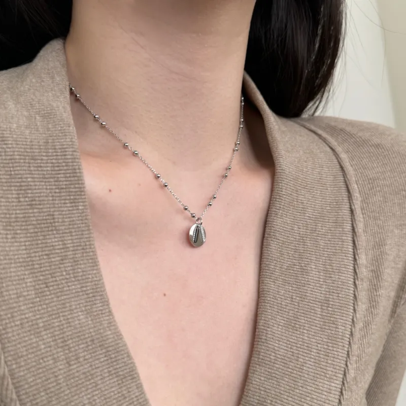 KAILEIFU S925 Silver Necklaces Women's-43