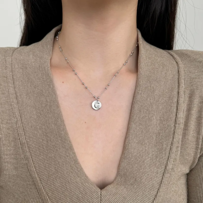 KAILEIFU S925 Silver Necklaces Women's-32