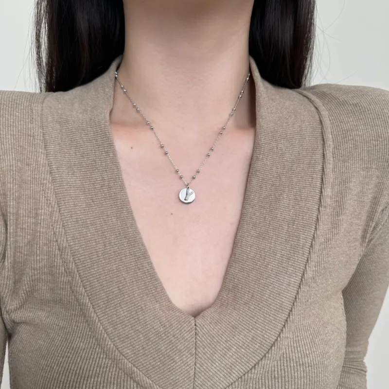 KAILEIFU S925 Silver Necklaces Women's-122
