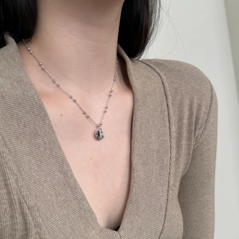 KAILEIFU S925 Silver Necklaces Women's-88