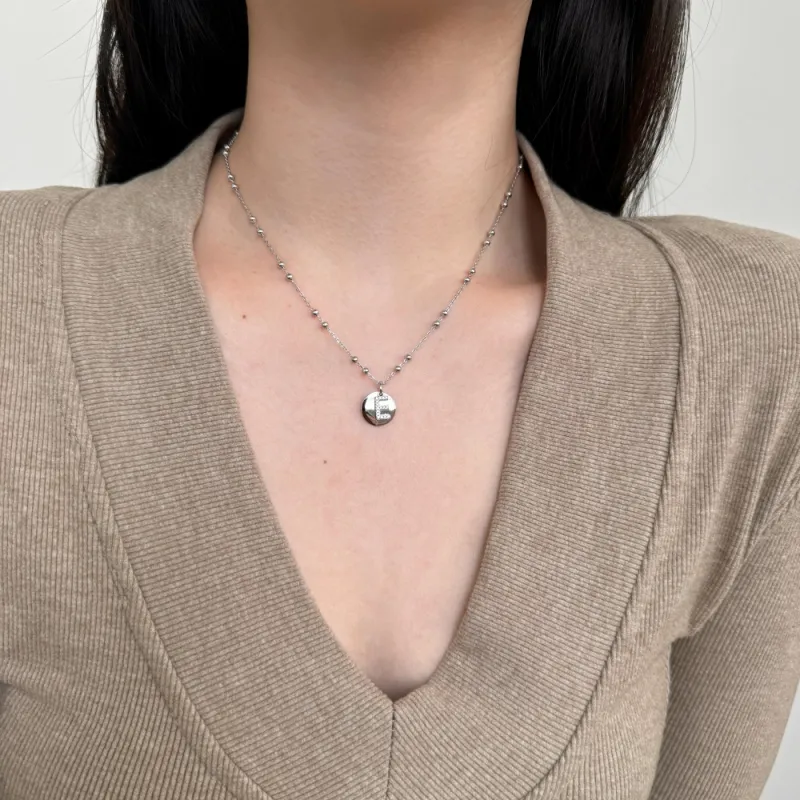 KAILEIFU S925 Silver Necklaces Women's-22