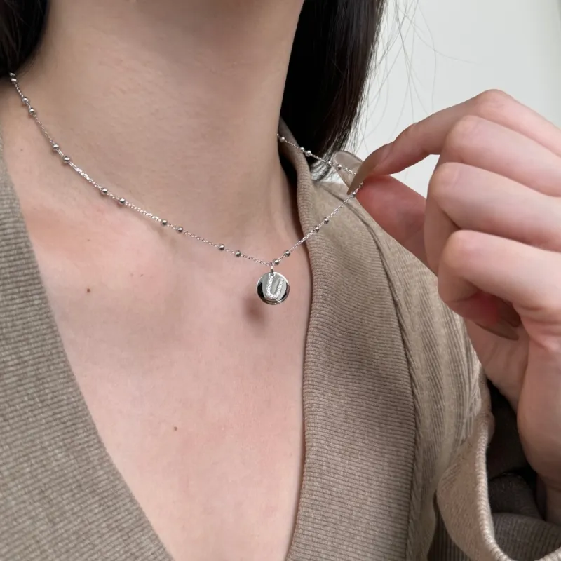 KAILEIFU S925 Silver Necklaces Women's-104