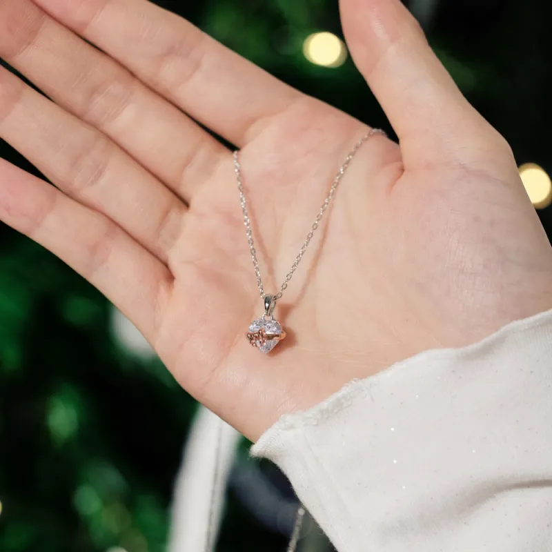 KAILEIFU S925 Silver Necklaces Women's Silver-12