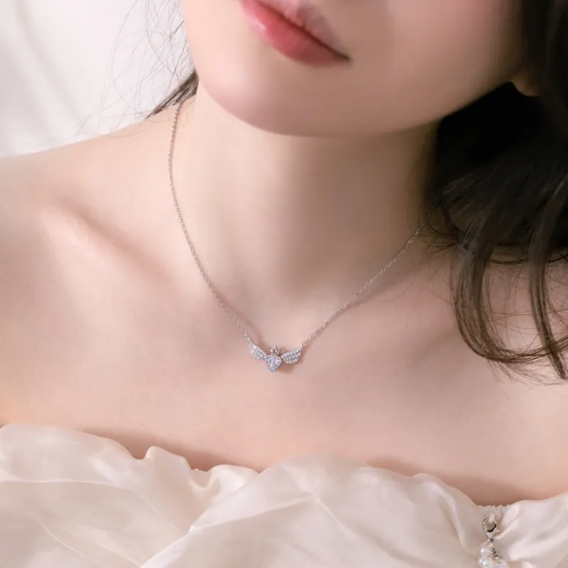 KAILEIFU S925 Silver Necklaces Women's-1