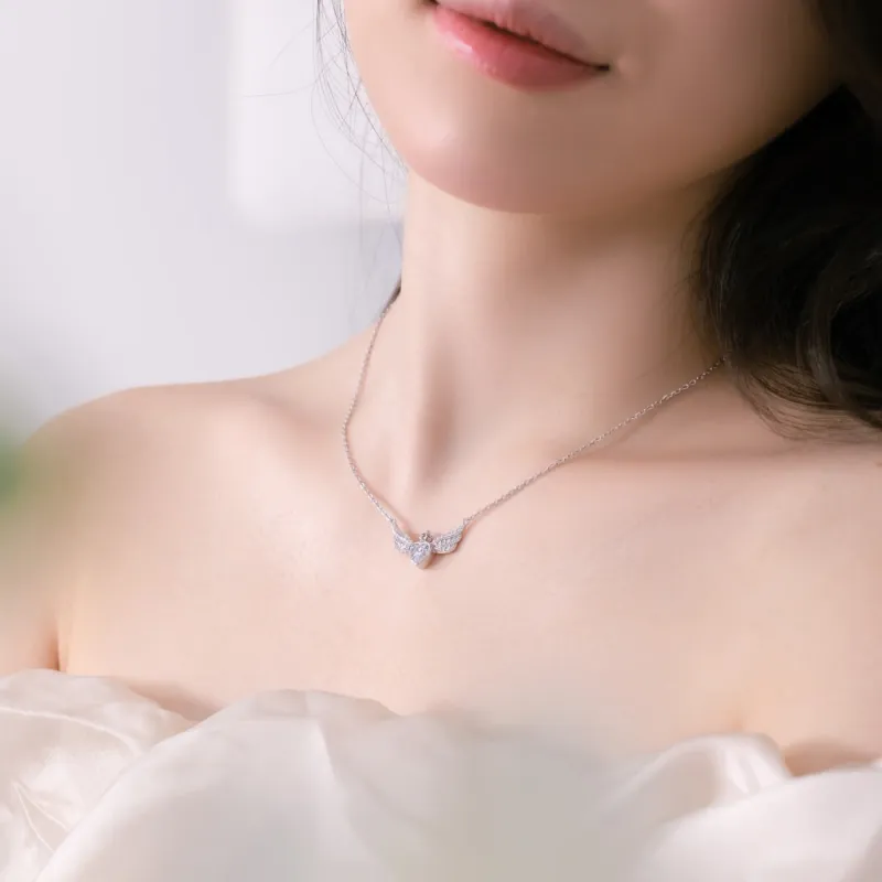 KAILEIFU S925 Silver Necklaces Women's-3