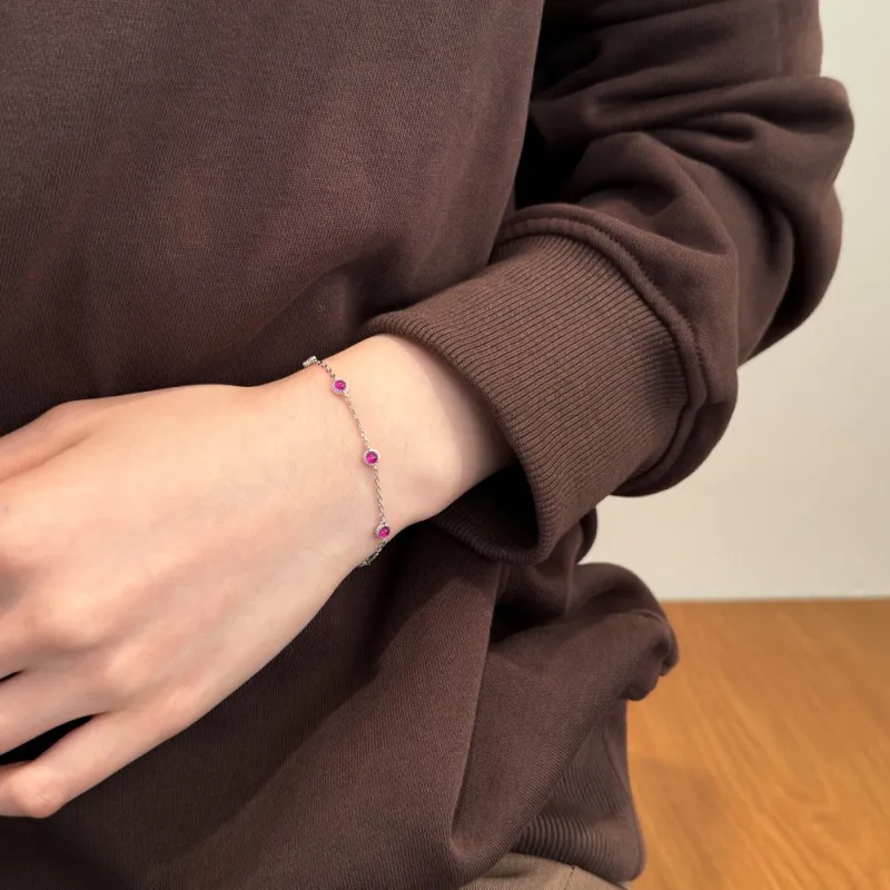 KAILEIFU S925 Silver Bracelets Women's Silver-12