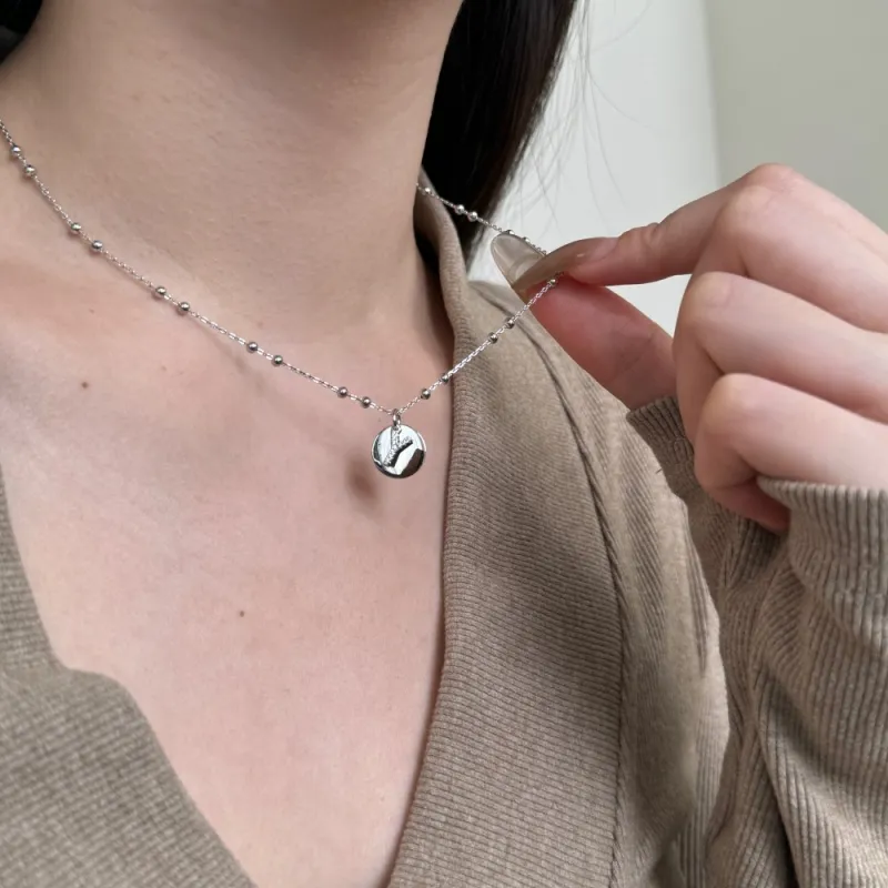KAILEIFU S925 Silver Necklaces Women's-124