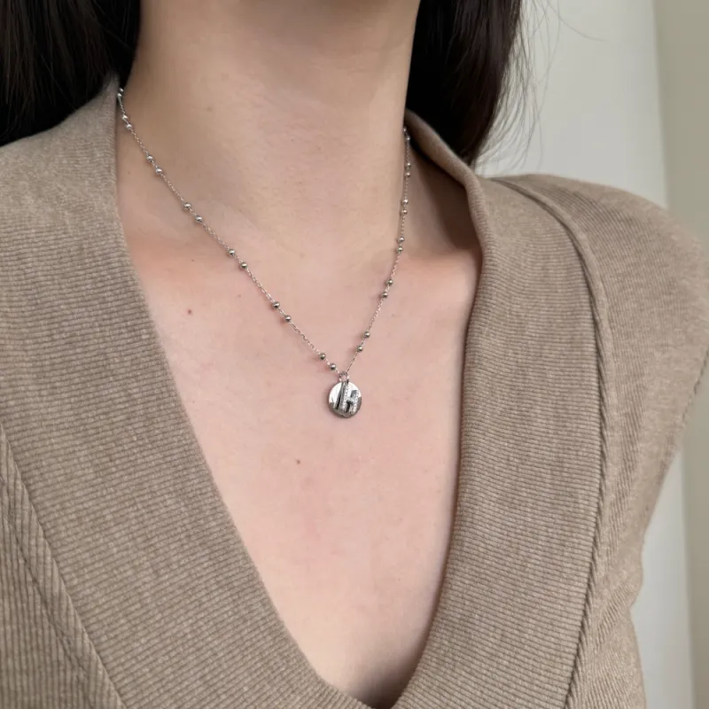 KAILEIFU S925 Silver Necklaces Women's-38