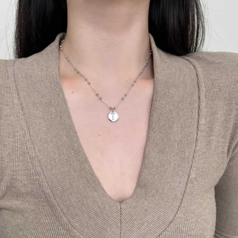 KAILEIFU S925 Silver Necklaces Women's-97