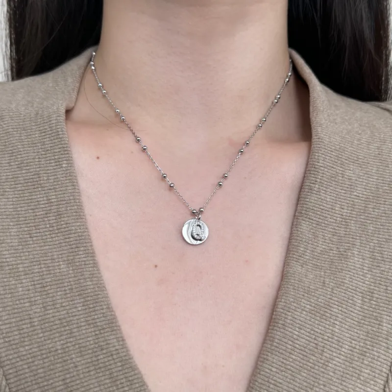 KAILEIFU S925 Silver Necklaces Women's-84