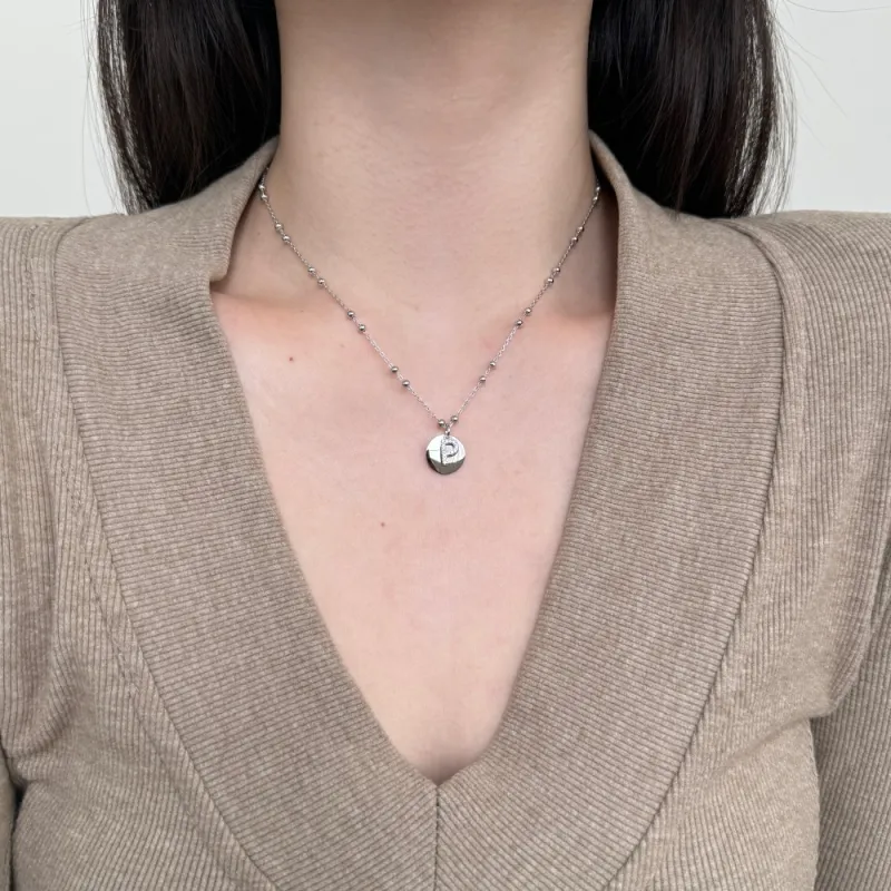 KAILEIFU S925 Silver Necklaces Women's-77