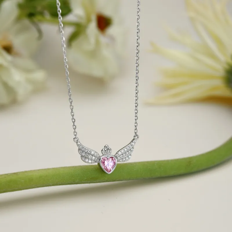 KAILEIFU S925 Silver Necklaces Women's-13