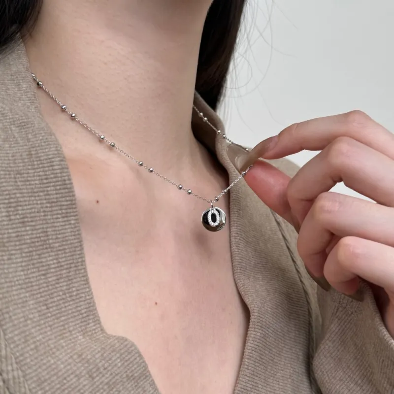 KAILEIFU S925 Silver Necklaces Women's-74