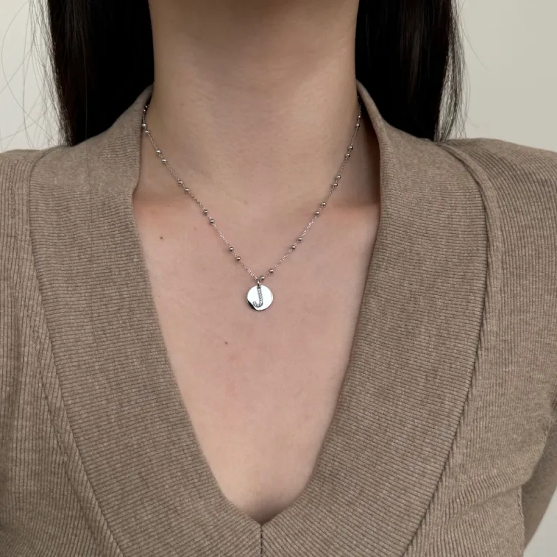 KAILEIFU S925 Silver Necklaces Women's-47
