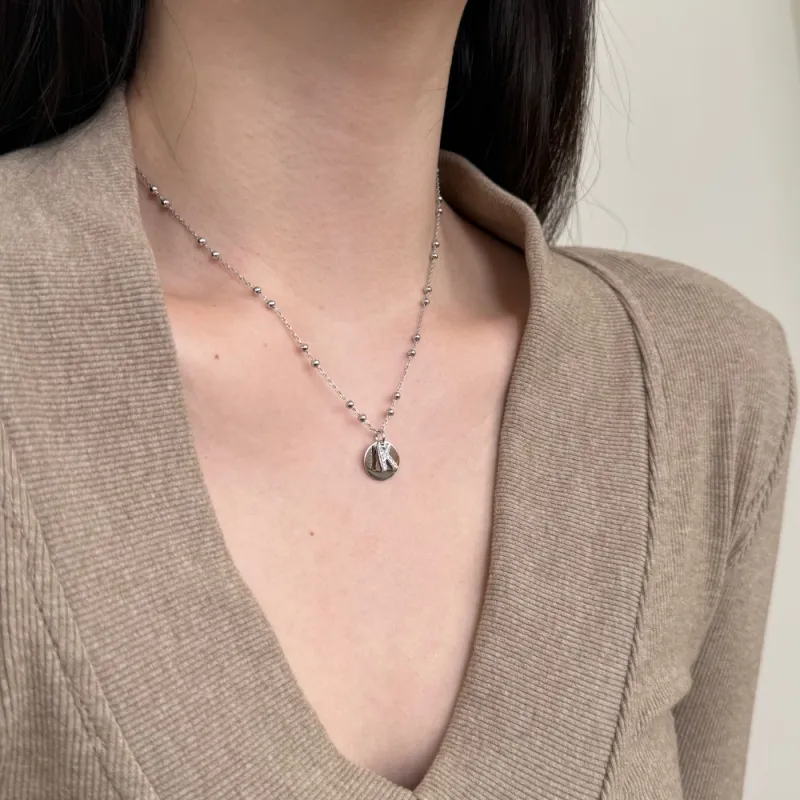 KAILEIFU S925 Silver Necklaces Women's-53