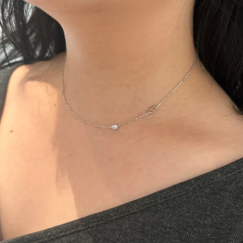 KAILEIFU S925 Silver Necklaces Women's-23