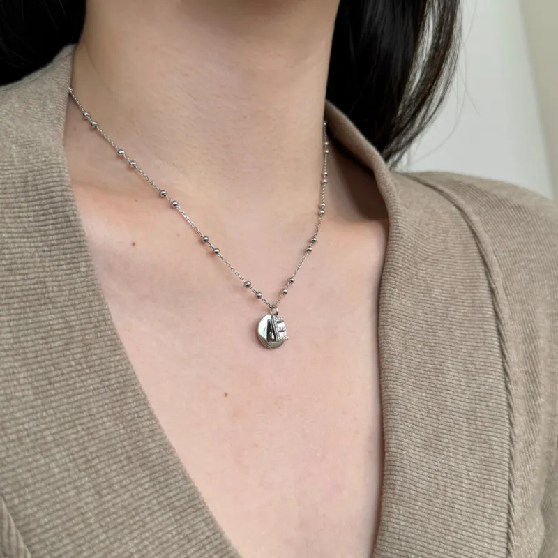KAILEIFU S925 Silver Necklaces Women's-23