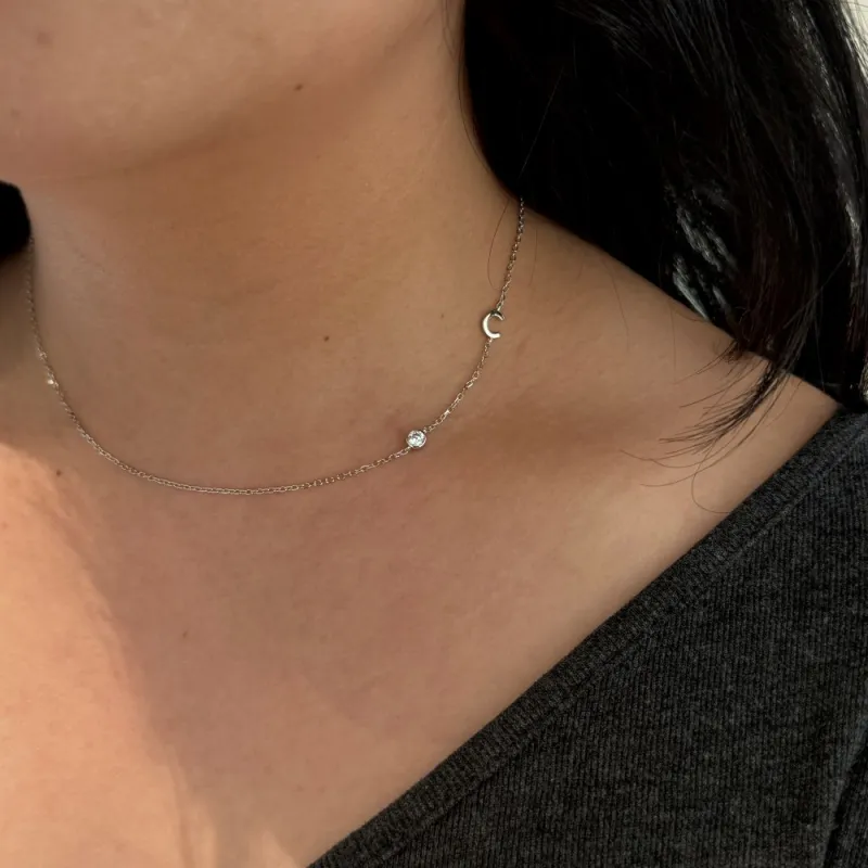 KAILEIFU S925 Silver Necklaces Women's-13