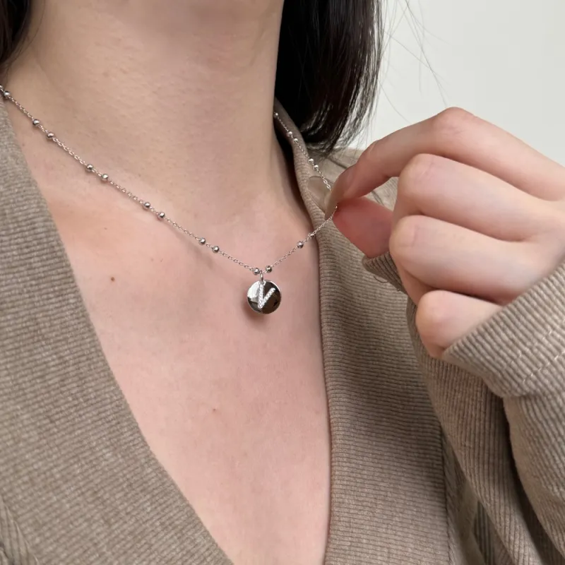 KAILEIFU S925 Silver Necklaces Women's-109