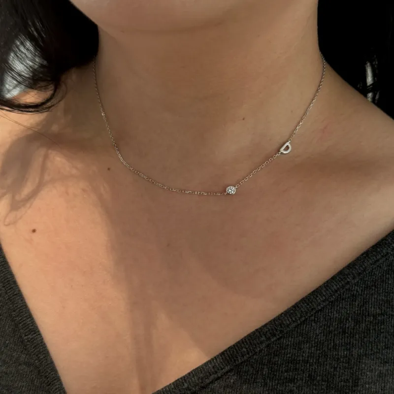 KAILEIFU S925 Silver Necklaces Women's-19