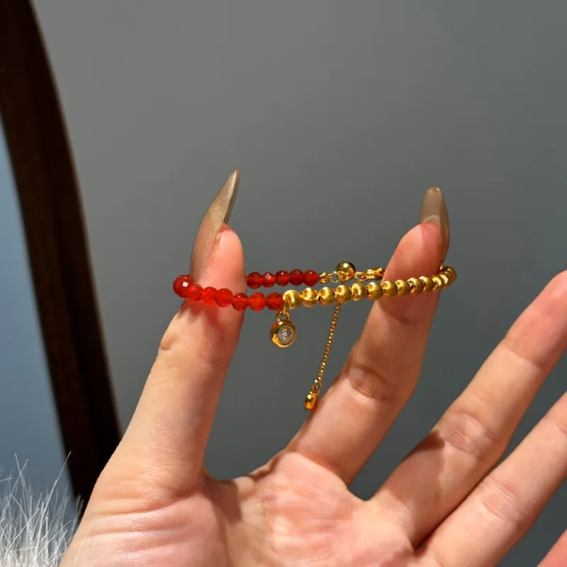KAILEIFU S925 Silver Bracelets Women's Gold-5