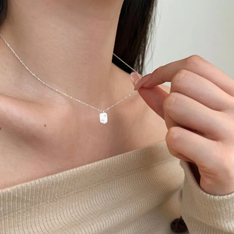 KAILEIFU S925 Silver Necklaces Women's-4